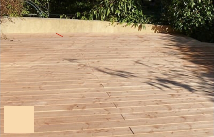 Création d’une terrasse en bois à Langon 